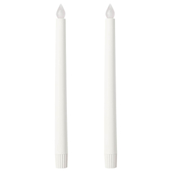 IKEA ÄDELLÖVTRÄD  (ИКЕА ÄДЕЛЛÖВТРÄД)  -  Светодиодная свеча, белая/внутренняя, 28 см