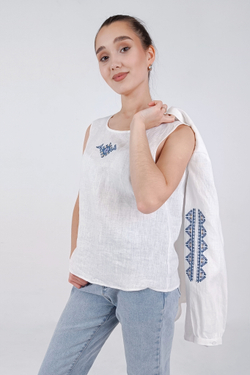 Блузка с чувашской вышивкой