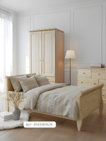 Шкаф 99х57х186. Фалко, распашной для одежды и вещей, в прихожую, спальню, гостиную, двухдверный с ящиками, деревянный, массив сосны, Dipriz