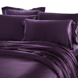 Постельное белье 2 спальное евро Luxe Dream Пурпурный
