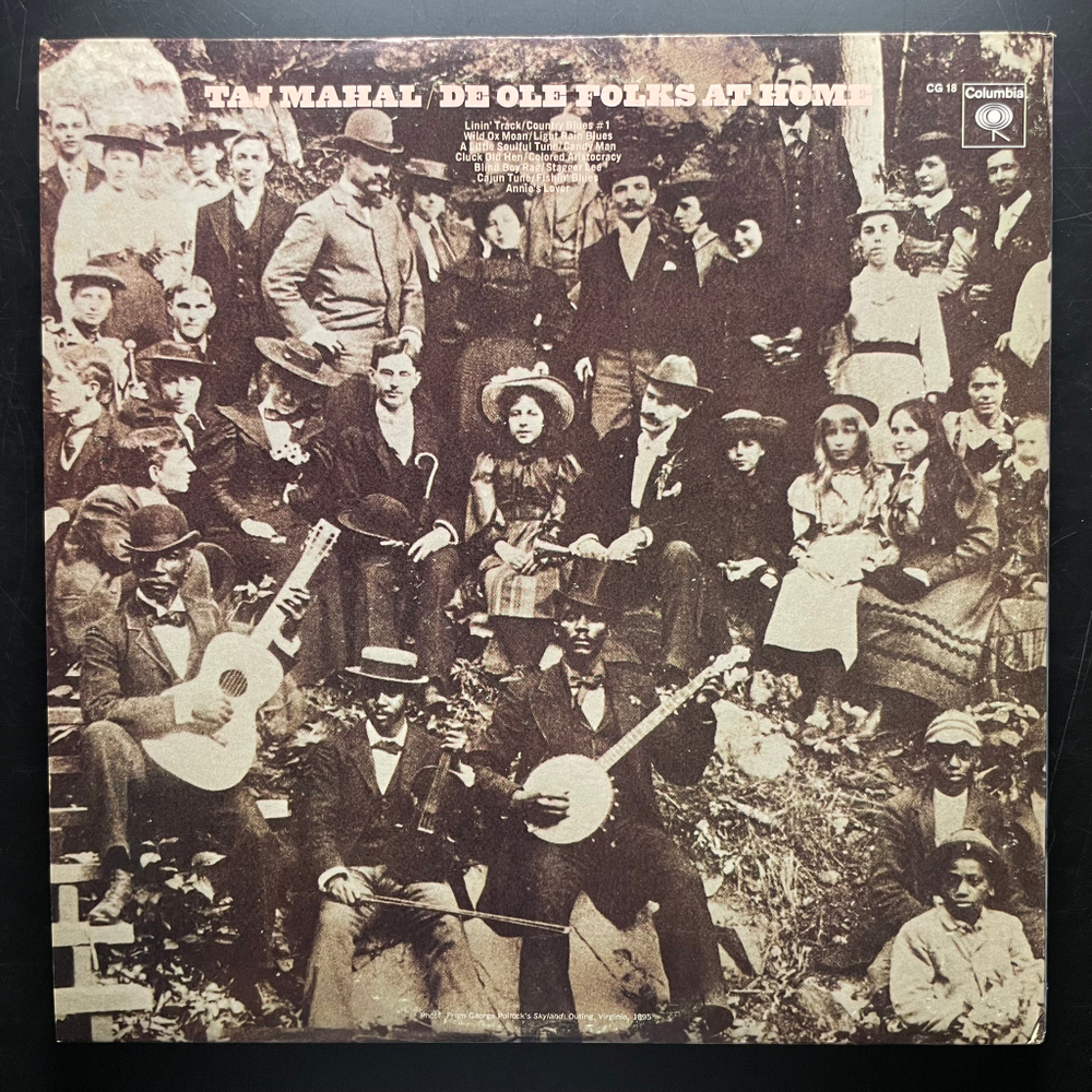 Taj Mahal ‎– Giant Step / De Ole Folks At Home 2LP (США 1971г.)