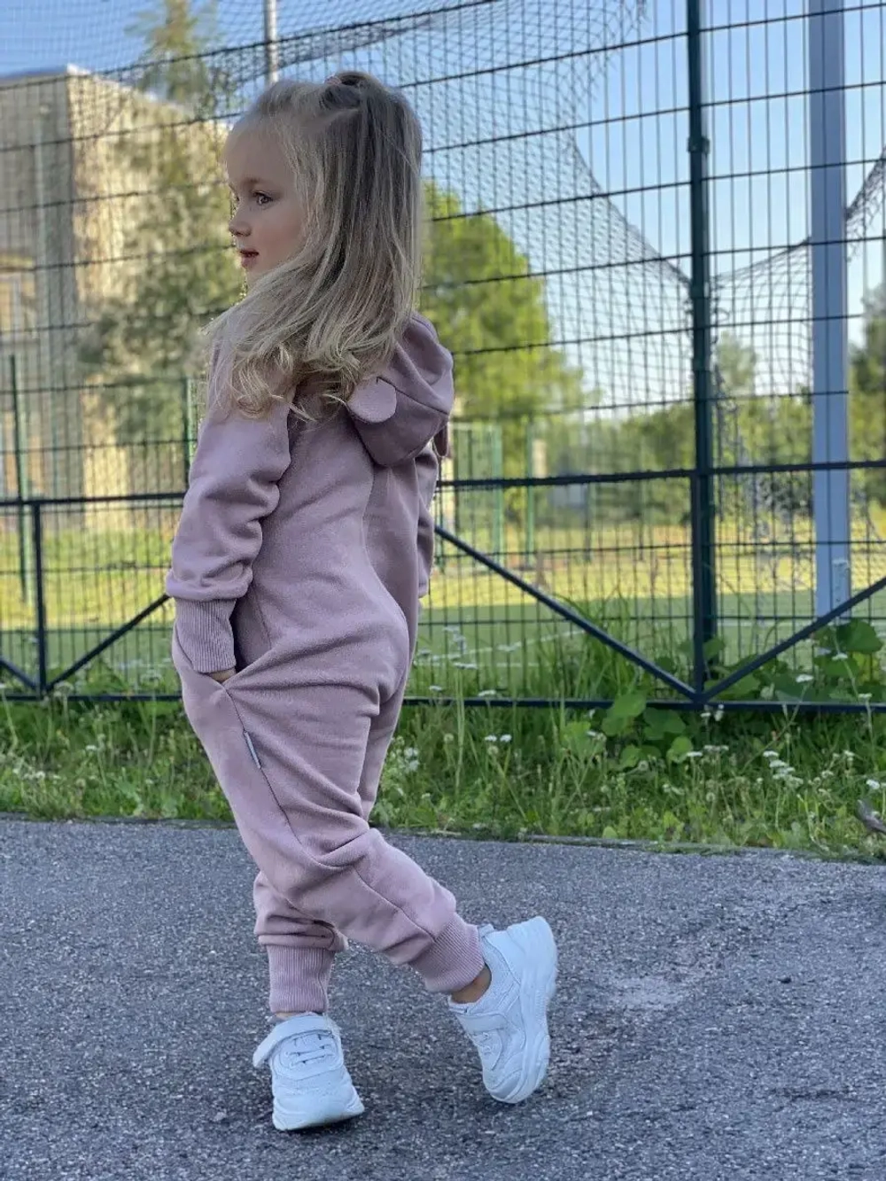 Комбинезон из футера