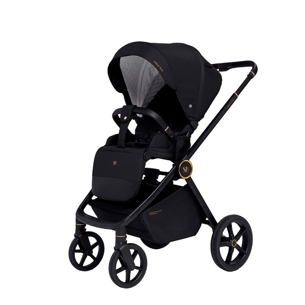 Детская коляска Sweet Baby Stella Plus 2 в 1 Black