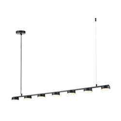 8117/7 COMFI LN26 236 черный, металл Подвесной светильник LED GX53 7*7W 220V TORINA
