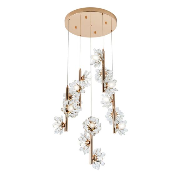 Подвесная люстра Modelux ML.1855.15 GD