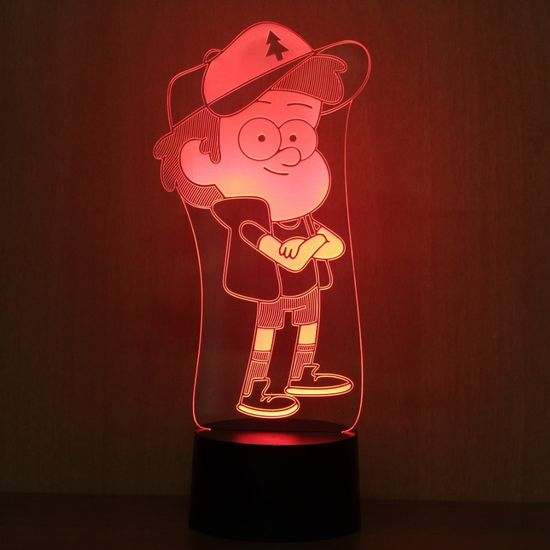 3D лампа Гравити Фолз. Диппер