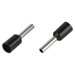 Наконечник-гильза ЭРА NO-225-04 НШвИ 1,5-8 с изолированным фланцем (упаковка 10 шт.) | Наконечники слаботочные