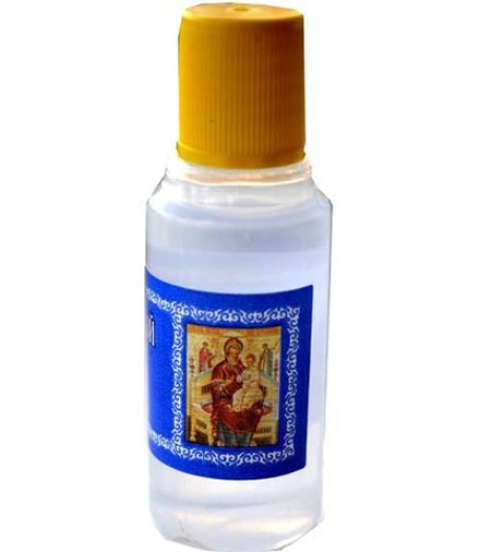 Елей (масло), освященный перед иконой Богородицы "Всецарица".