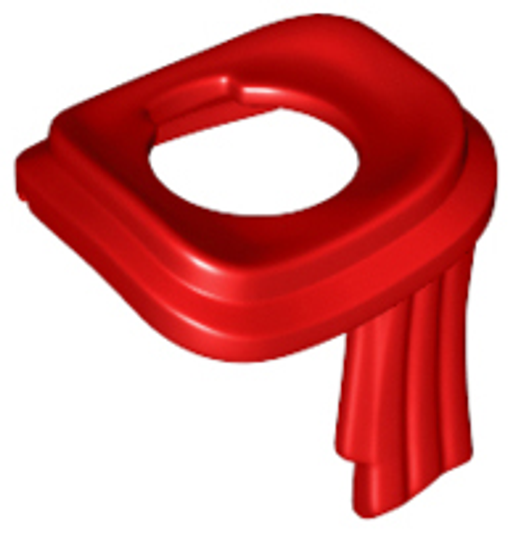 Шарф 25376, Red