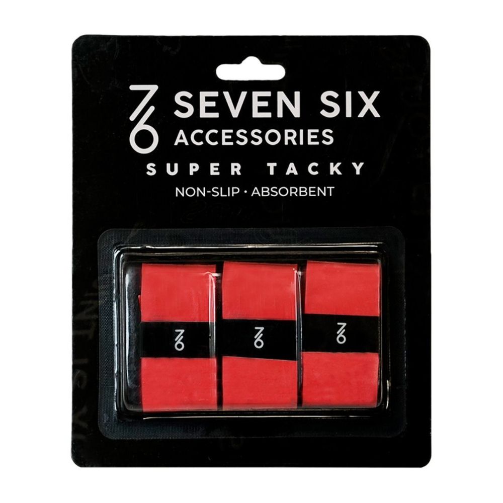 Аксессуары для тенниса Намотка овергрип SEVENSIX SUPER TACKY .