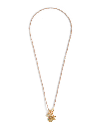 Сотуар "Heart eye cross" brown gold