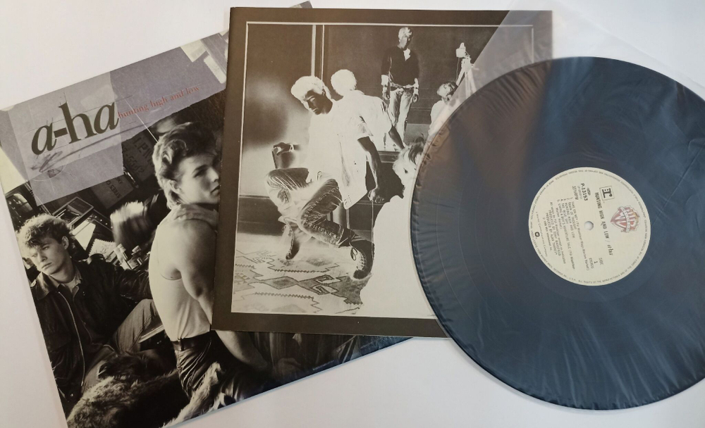 Винтажная виниловая пластинка LP A ha Hunting High And Low (Japan 1985) (No Obi)