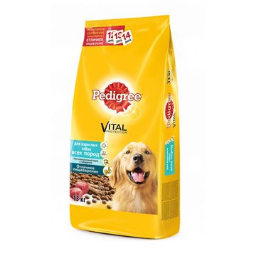 Pedigree полноценный корм для собак всех пород c говядиной