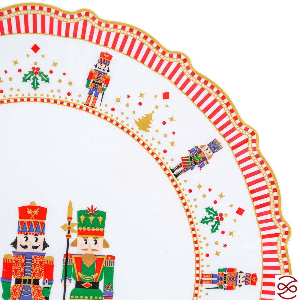 Блюдо круглое Repast Щелкунчик 30*30*1.8 см