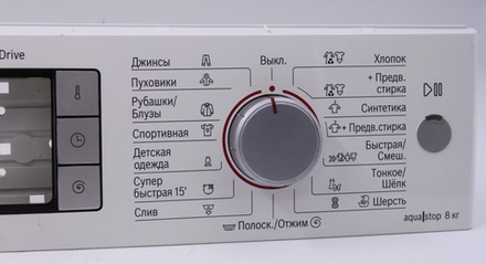 Пластик стиральной машины Bosch WAQ 20440 OE