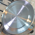 Чайник 5л нерж со свистком, с бакелитовой ручкой, 9856BH