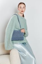 BAD GIRL LARGE BAG BLUE