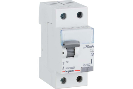 Выключатель дифференциального тока УЗО ВДТ 2п 25А 300ma -AC Tx3 Legrand