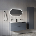 Зеркало с подсветкой 3 в 1 IDDIS Uniq, два навеса, 90/45 см, UNI9045i98