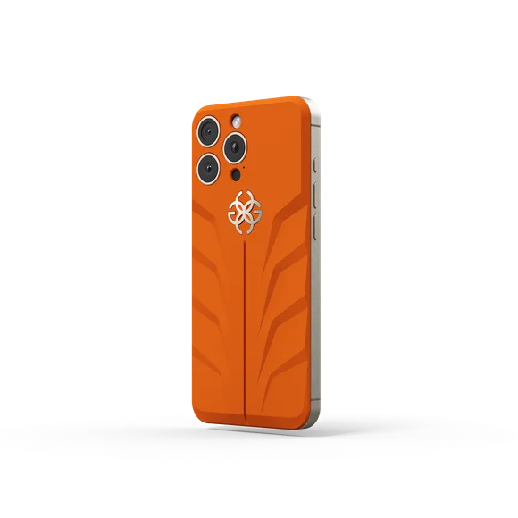 Чехол для iPhone на магните - RSR16 - SUNSET ORANGE