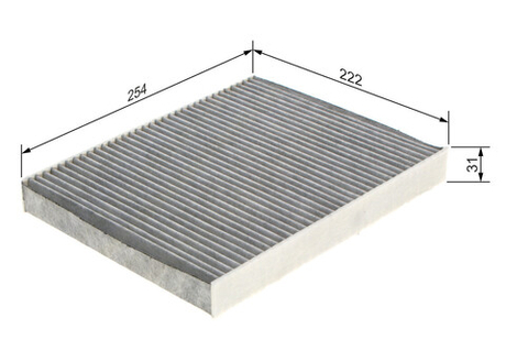 BOSCH - 1987435596-BOC - Filter, cabin air