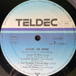 Frank Duval & Orchestra ‎– Angel Of Mine (Германия 1981г.)