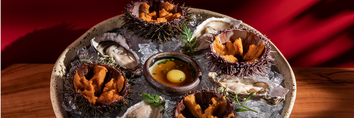 Живые морепродукты