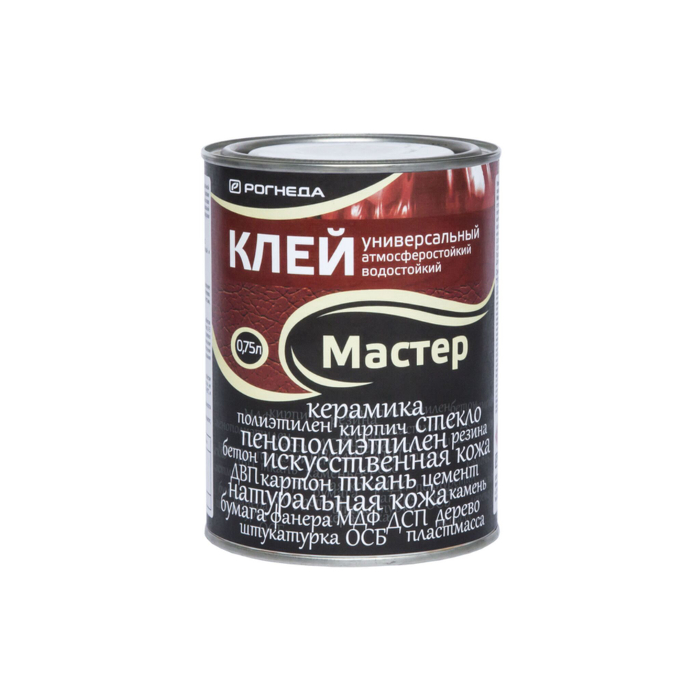 Клей универсальный водостойкий "Мастер" (0,75л)