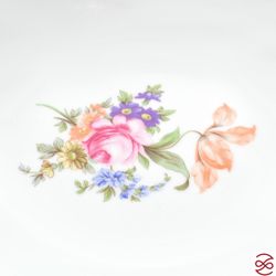 Салатник 23 см Repast Мейсенский букет