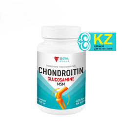 Хондроитин Глюкозамин МСМ, CHONDROITIN Glucosamine MSM №60, для опорно-двигательного аппарта