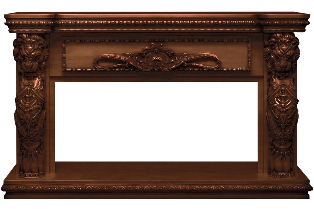 Портал Royal Flame Windsor 42 - Темный дуб