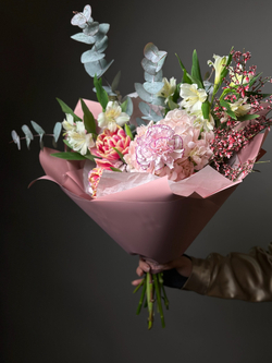 Сборный букет «Маршмеллоу»