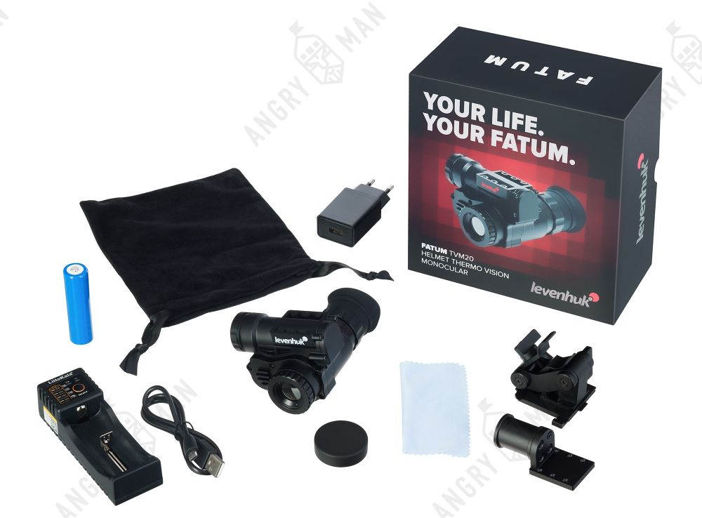 Монокуляр тепловизионный Fatum TVM20 Helmet, с креплением на шлем, Levenhuk