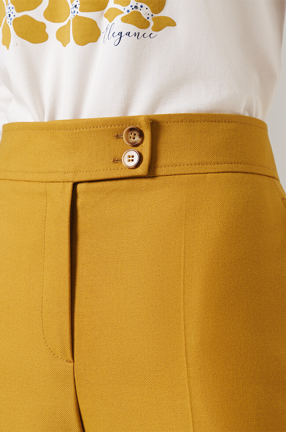 31085 Брюки женские (золотая оливка)