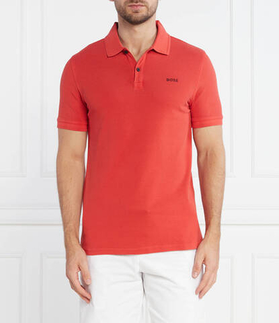 Поло BOSS ORANGE - красный(50468576)