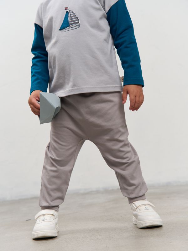 Брюки со спущенным шагом 