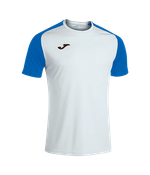 Футболка для падел Joma Academy IV Белая/голубая | Спортивная мужская одежда