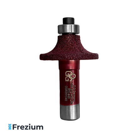 Радиусная алмазная фреза по камню "O.G.Germany" (D35xS12xH15xL60 R10 Зернистость 46; OGR351046)