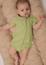 Боди из муслина, Оливка