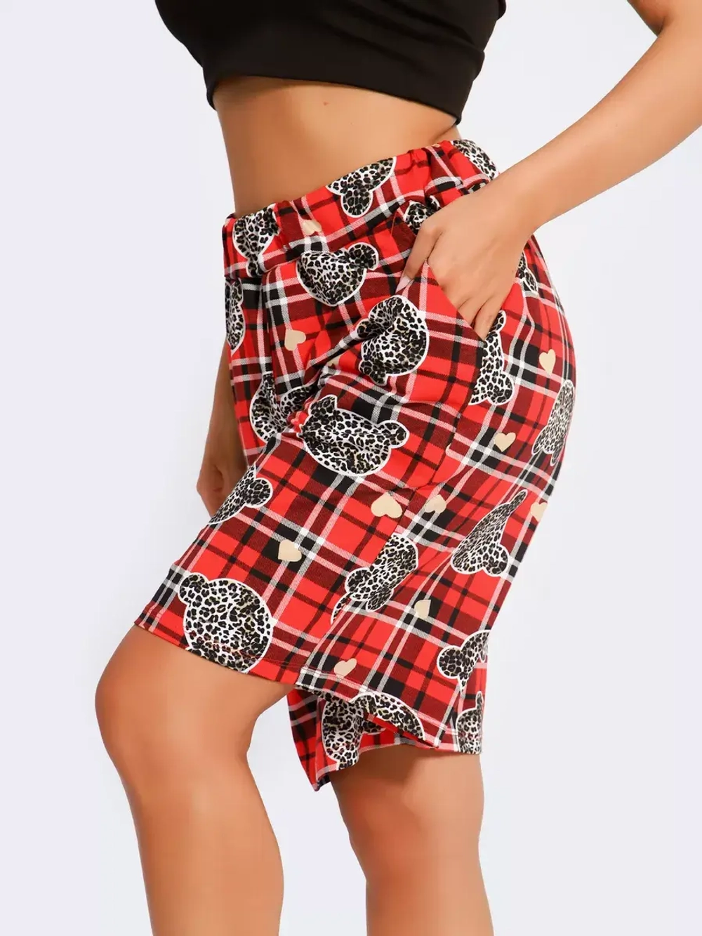 Шорты женские большие размеры