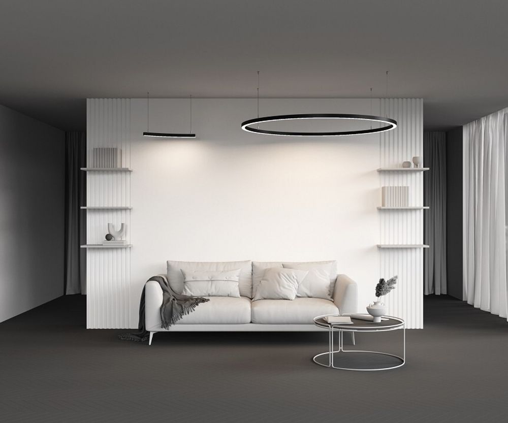 Профиль накладной Maytoni Led strip ALM-3535R-B-D-45°-1.5M