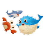 Пазл Морские обитатели 39эл., коробка 88768