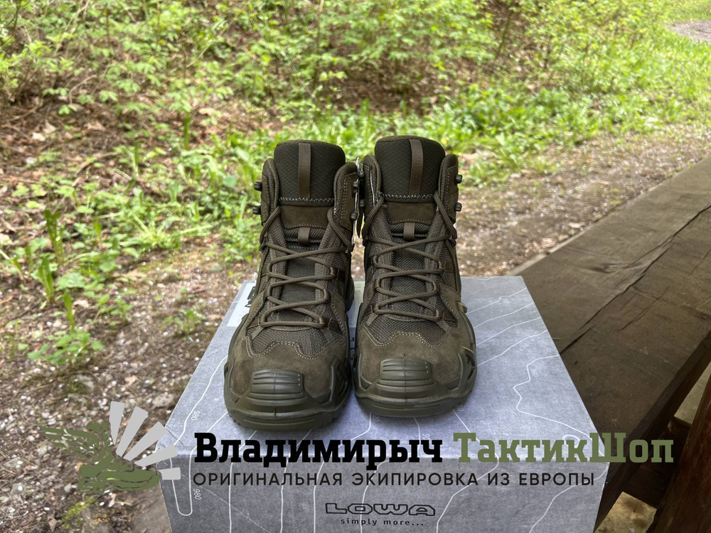 Ботинки LOWA Zephyr MK2 GTX Mid TF Ranger Green