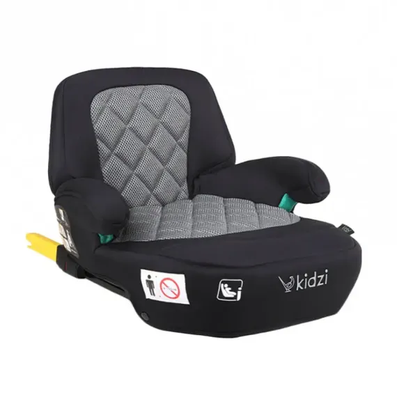 Автокресло бустер Kidzi Bro i-Size Grey