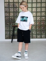 Спортивный костюм для мальчика с шортами школьный