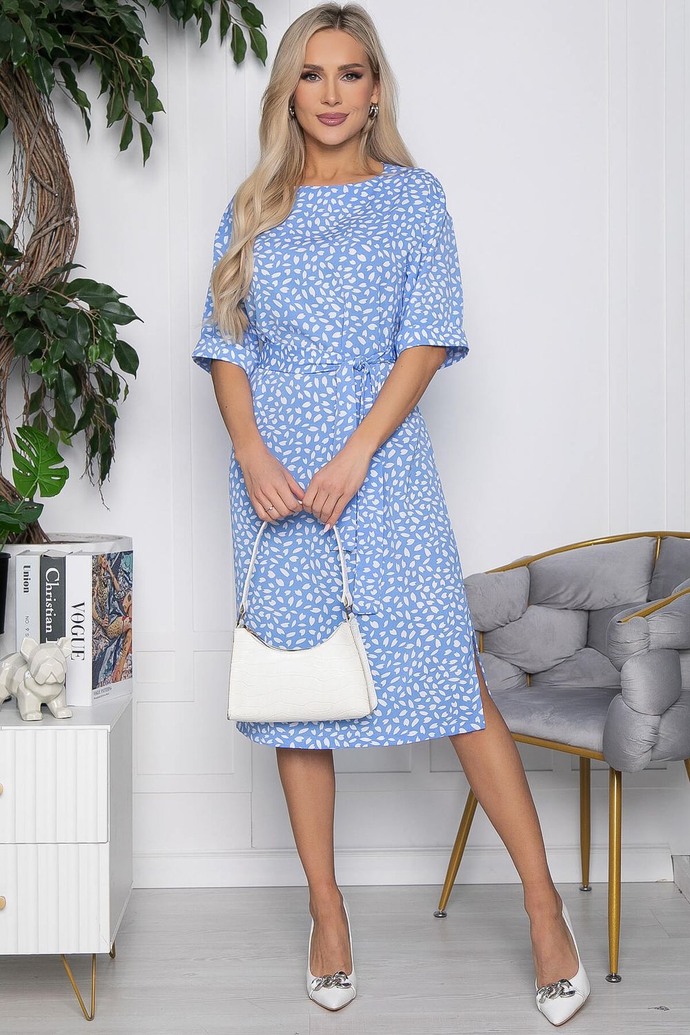 Платье Каролина (голубое) П10479 LT Collection