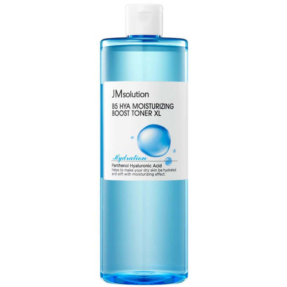 Тонер для лица с витамином В5 JMSOLUTION B5 Hya Moisturizing Boost Toner XL 500 мл