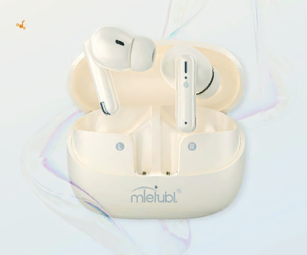 Bluetooth - гарнитура Mietubl MTB-BL08, TWS вакуумные, BT5.3, 35/250mAh Beige