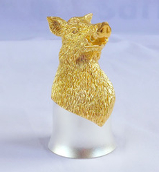 Рюмка-перевертыш "Кабан"