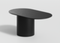 Столик Type овальный, основание D 29 см (черный)